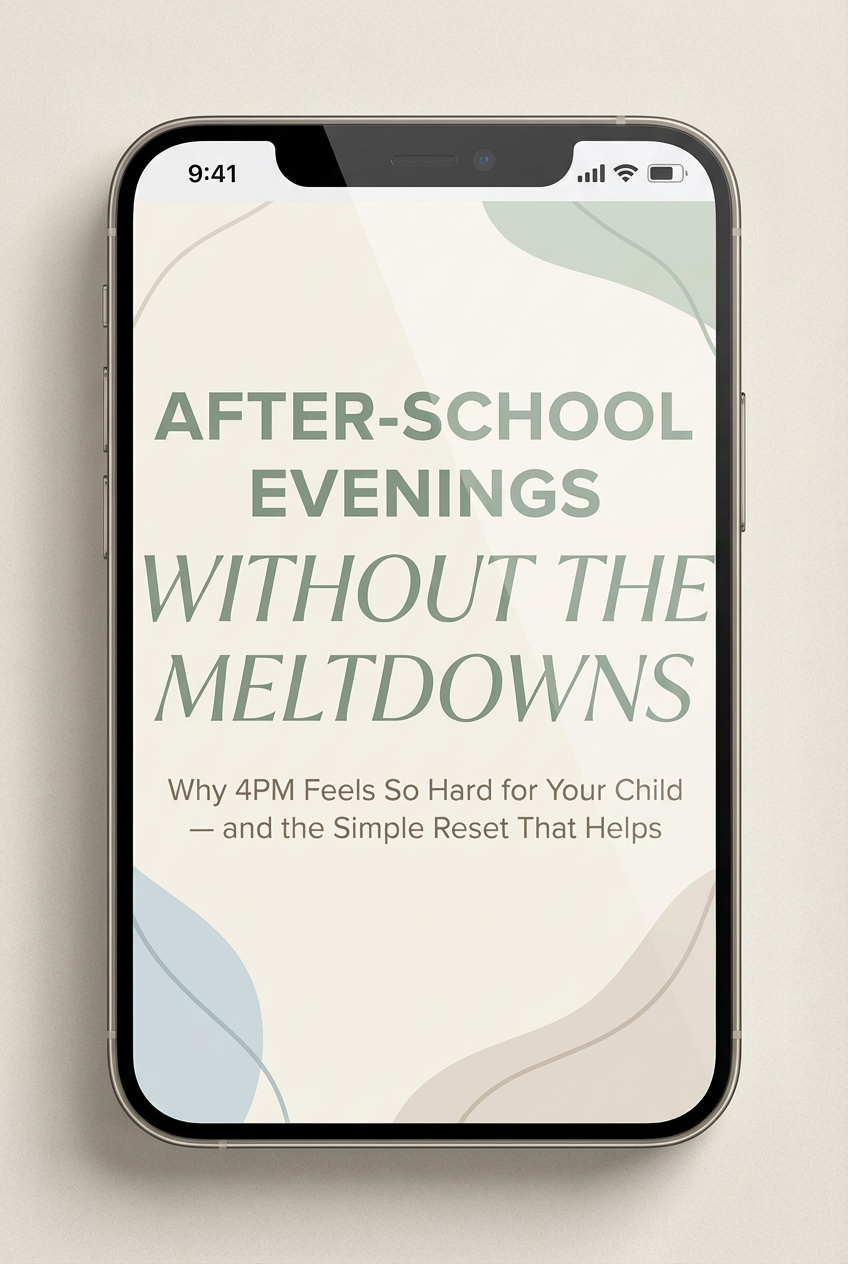 After-School Evenings Without the Meltdowns